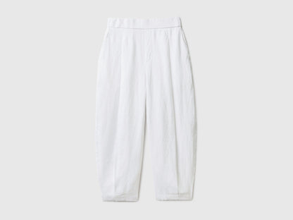 Trousers In Pure Linen_4AGH55AF4_101_04