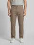Benetton Brown Men Chinos in Pure Linen SKU: 4AGH55HW8_04B Image 00