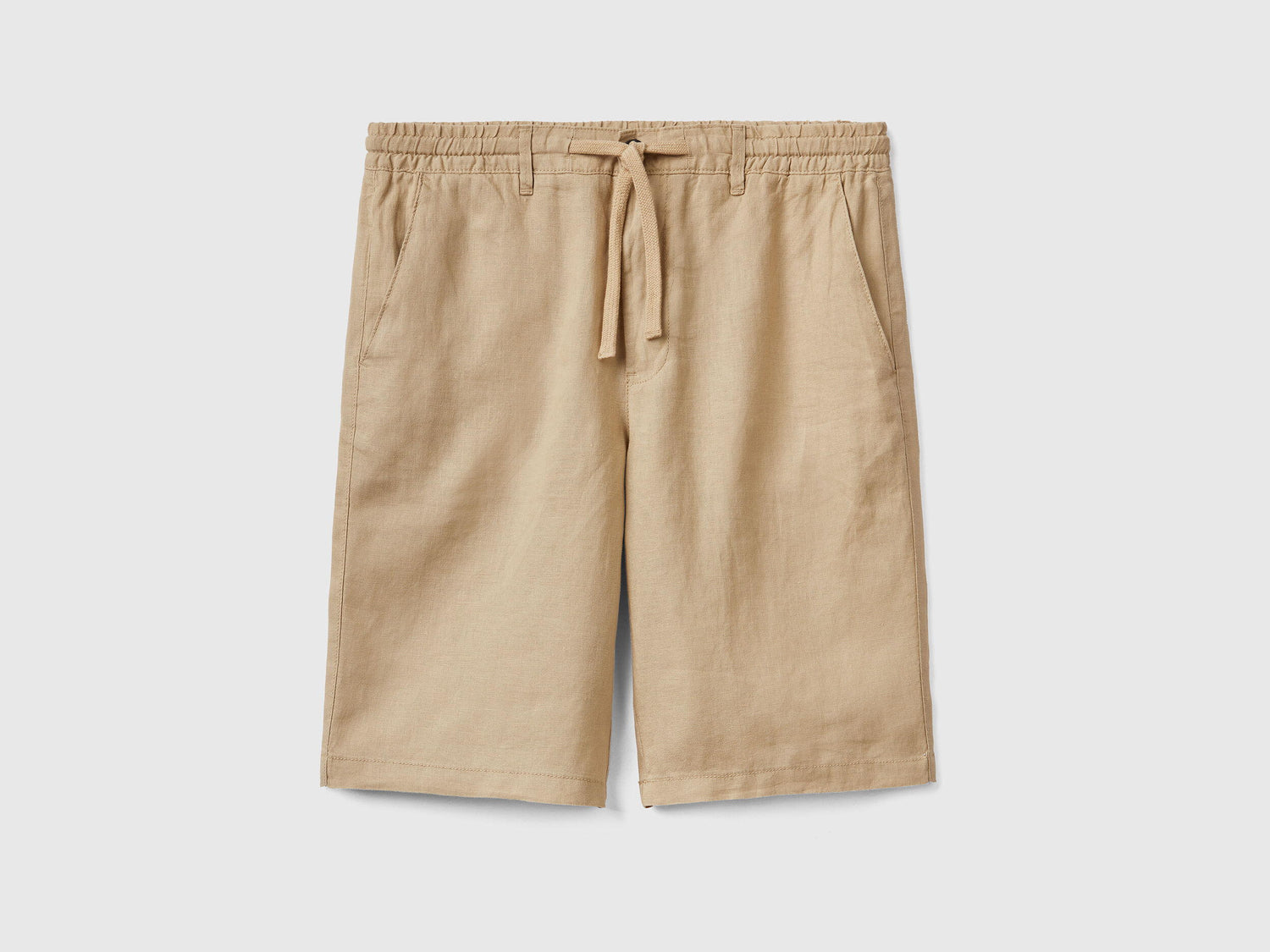 Bermudas In 100% Linen_4AGH59578_393_04