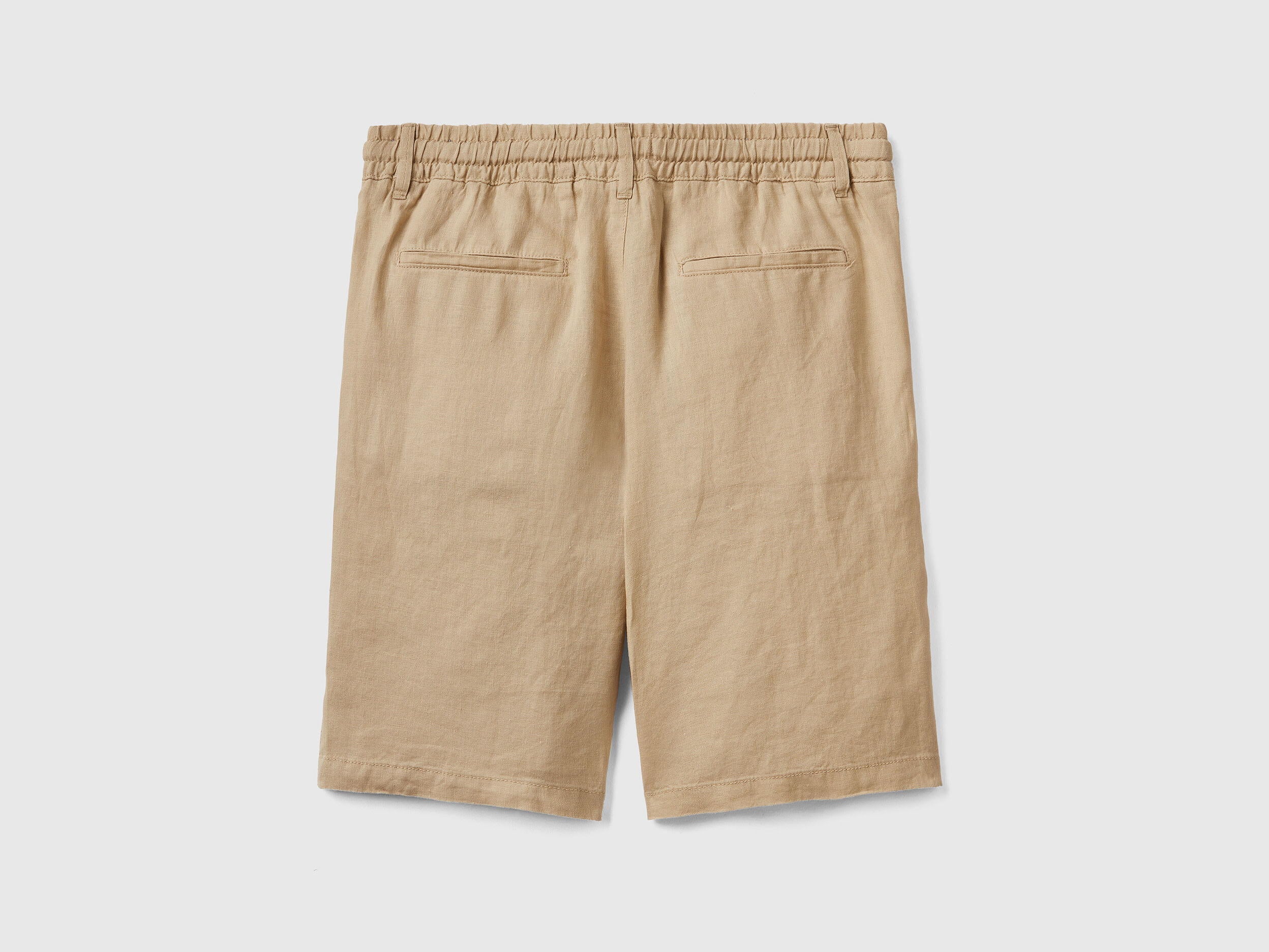 Bermudas In 100% Linen_4AGH59578_393_05