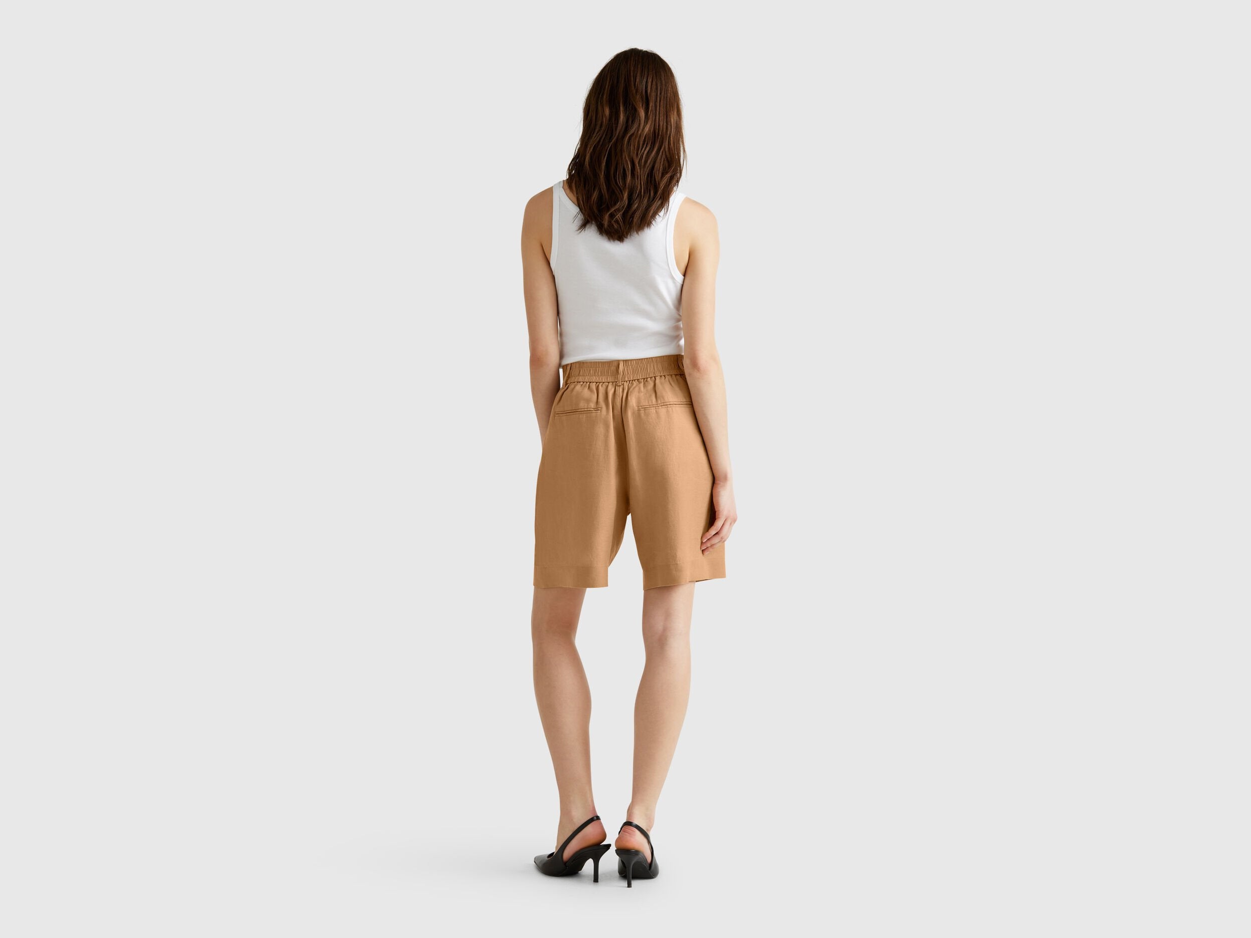 Benetton_100% Linen Bermudas_4AGHD901V_193_03