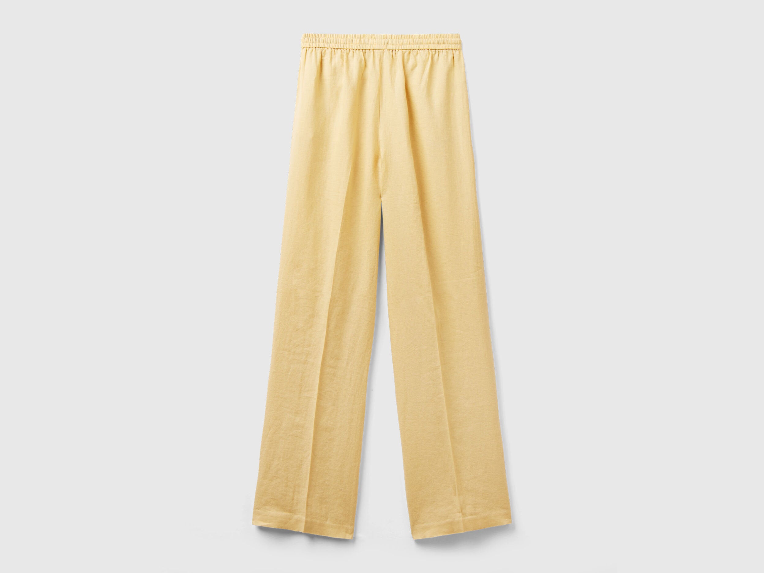 Trousers In Pure Linen With Elastic_4Aghdf03C_3Z6_05