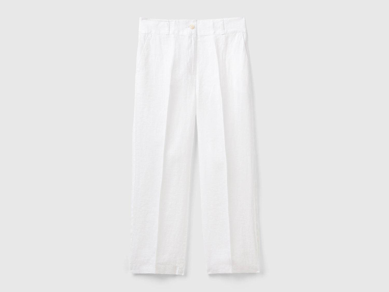 Straight Trousers In Pure Linen_4AGHDF06R_101_04