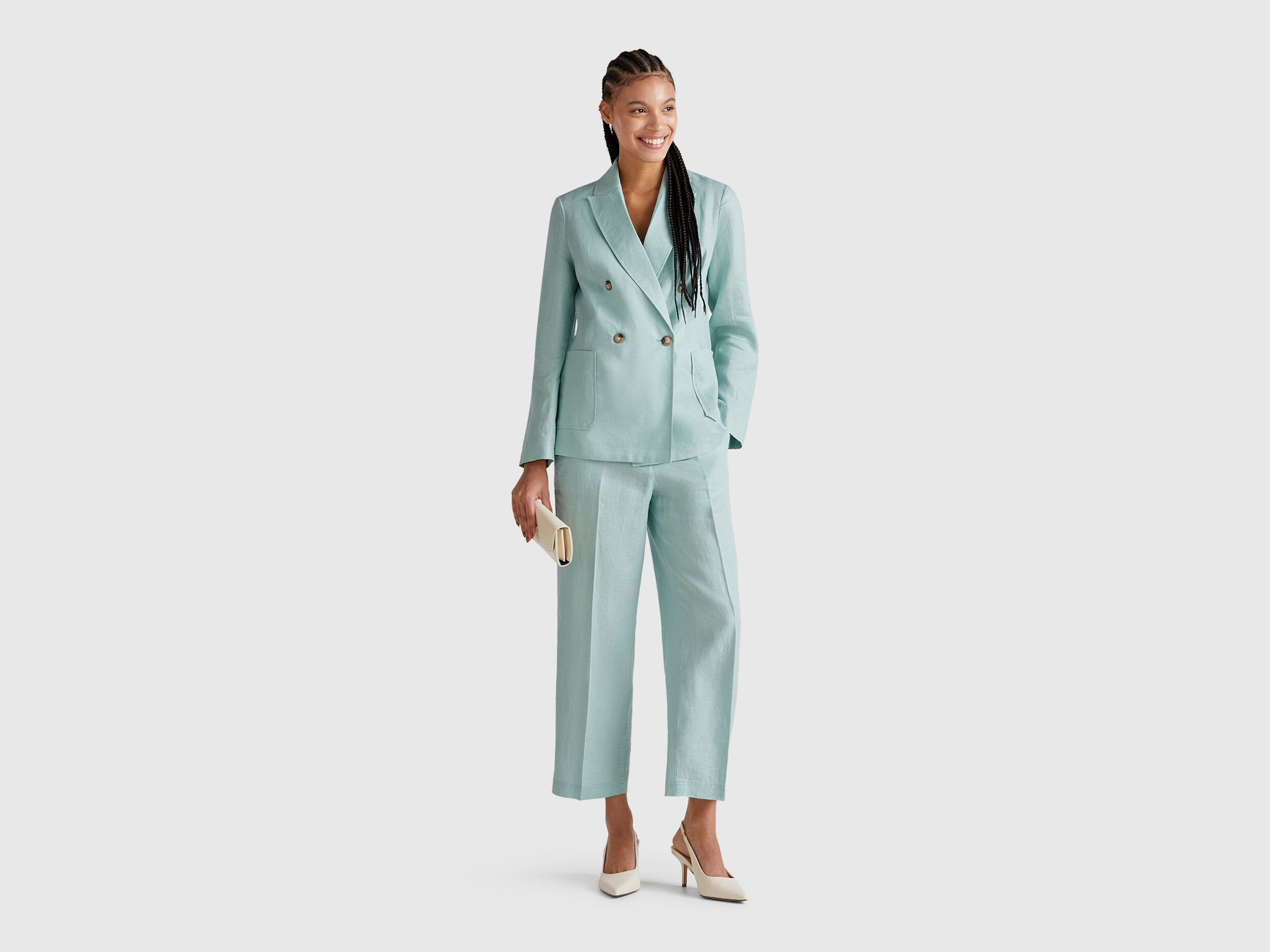 Benetton_Straight Trousers in Pure Linen_4AGHDF06R_17H_01