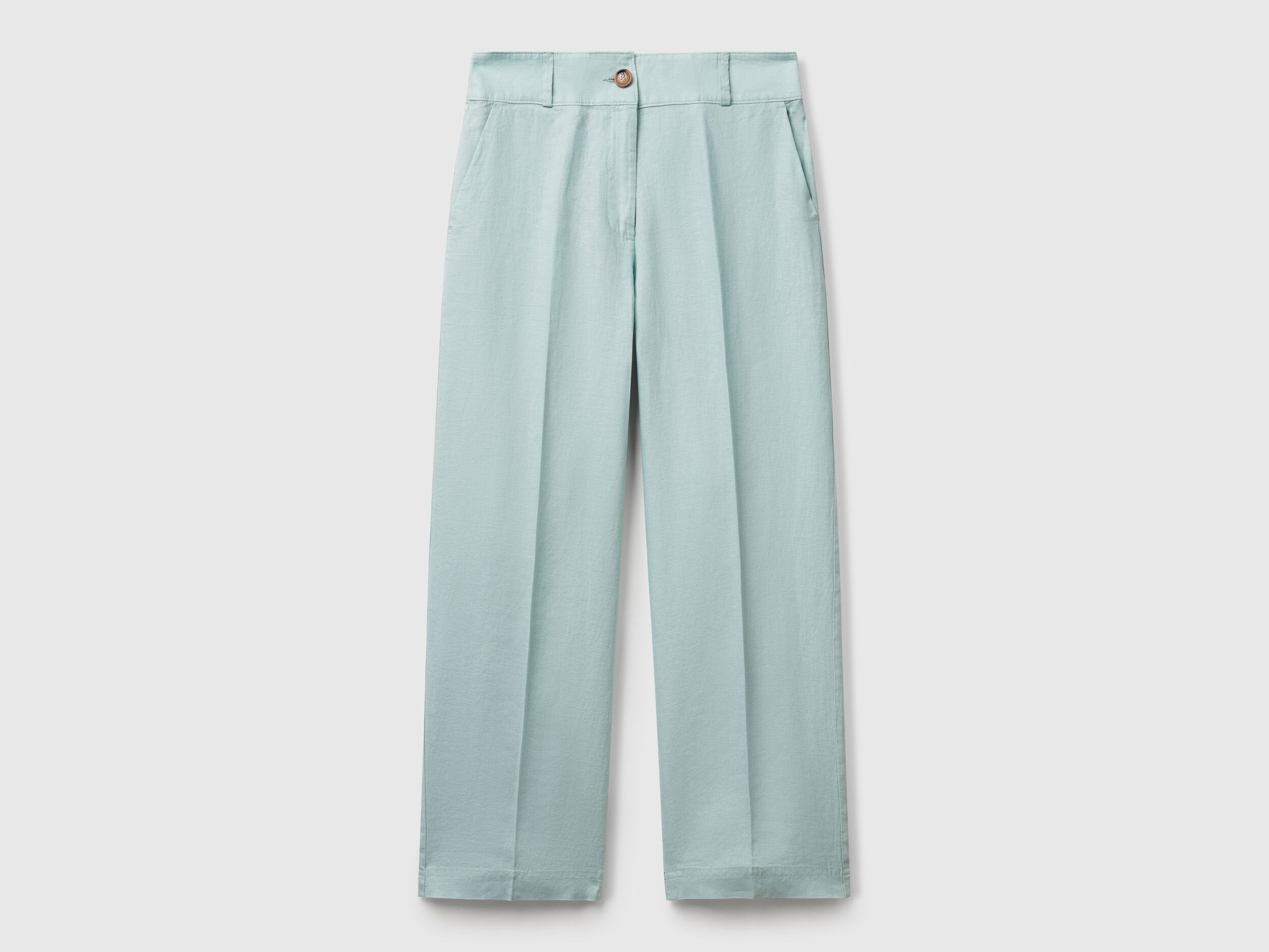 Benetton_Straight Trousers in Pure Linen_4AGHDF06R_17H_04
