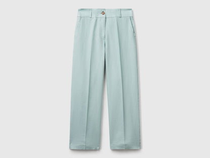 Benetton_Straight Trousers in Pure Linen_4AGHDF06R_17H_04