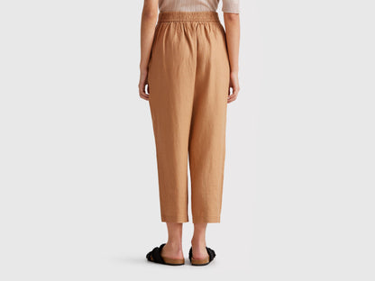 Benetton_Soft Trousers in Pure Linen_4AGHDF08L_193_03
