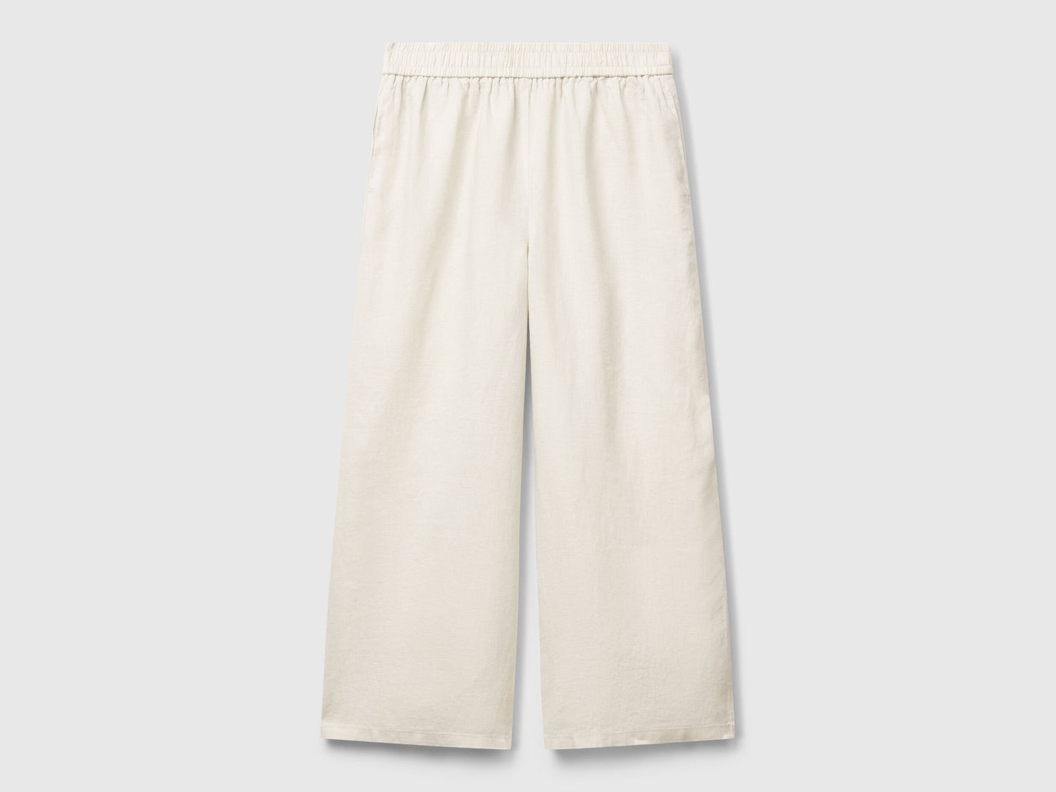 Benetton_Wide Leg Trousers in Pure Linen_4AGHDF09G_152_04