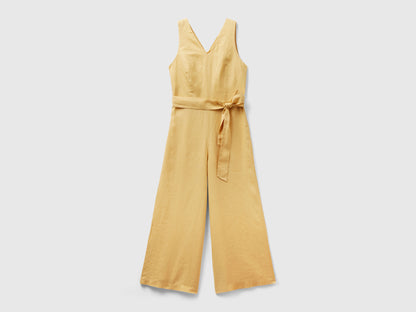 Jumpsuit In Pure Linen_4Aghdt009_3Z6_04