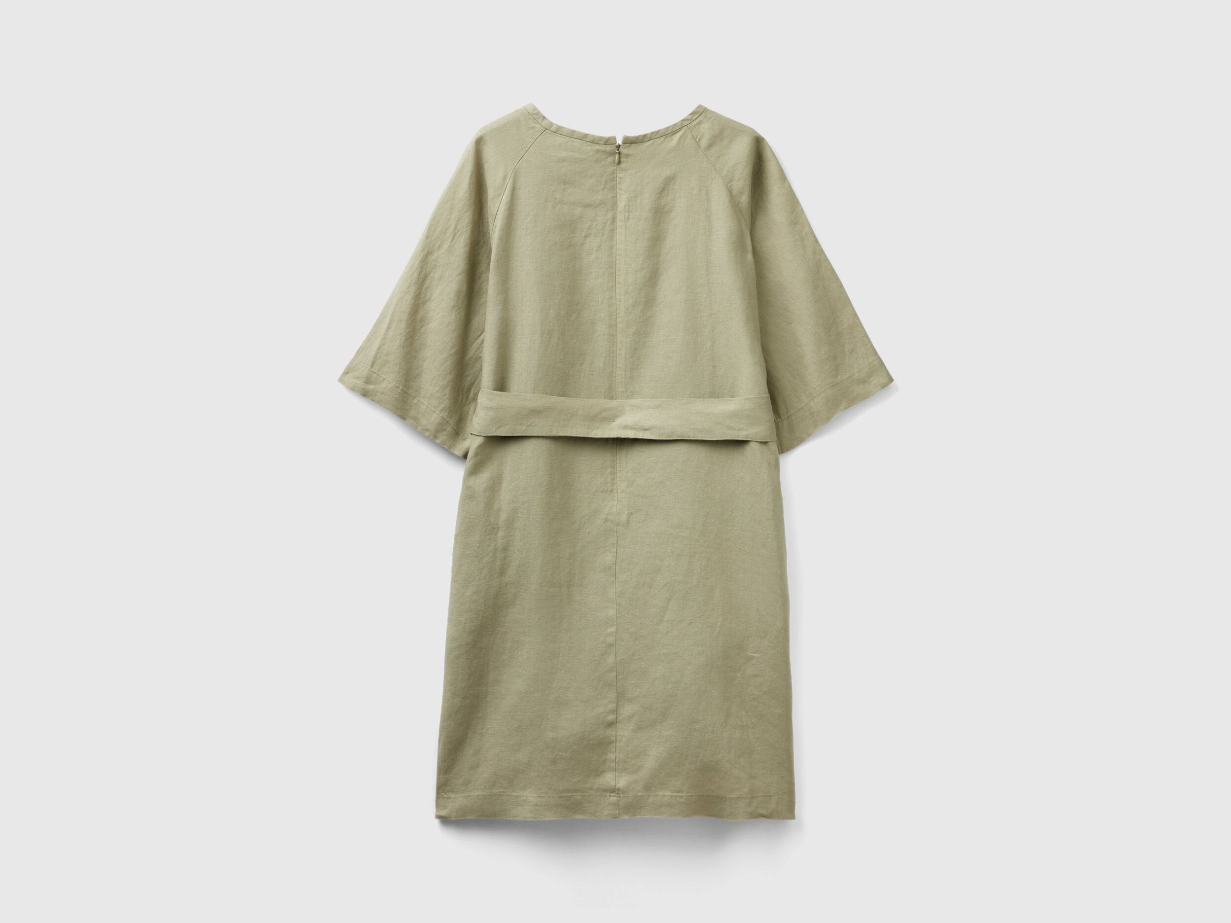 Short Dress In Pure Linen_4Aghdv07B_0W9_05