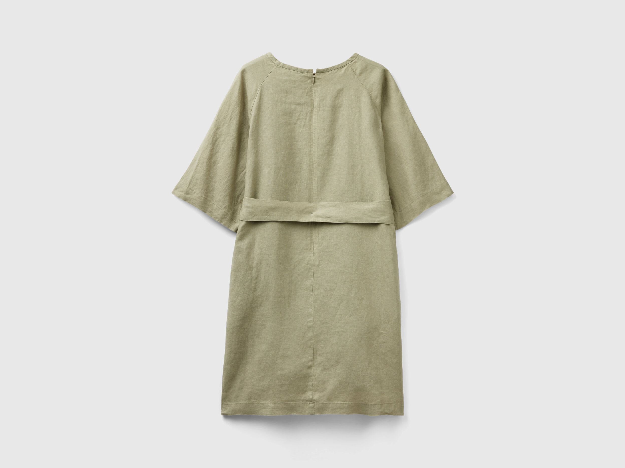 Short Dress In Pure Linen_4Aghdv07B_0W9_05