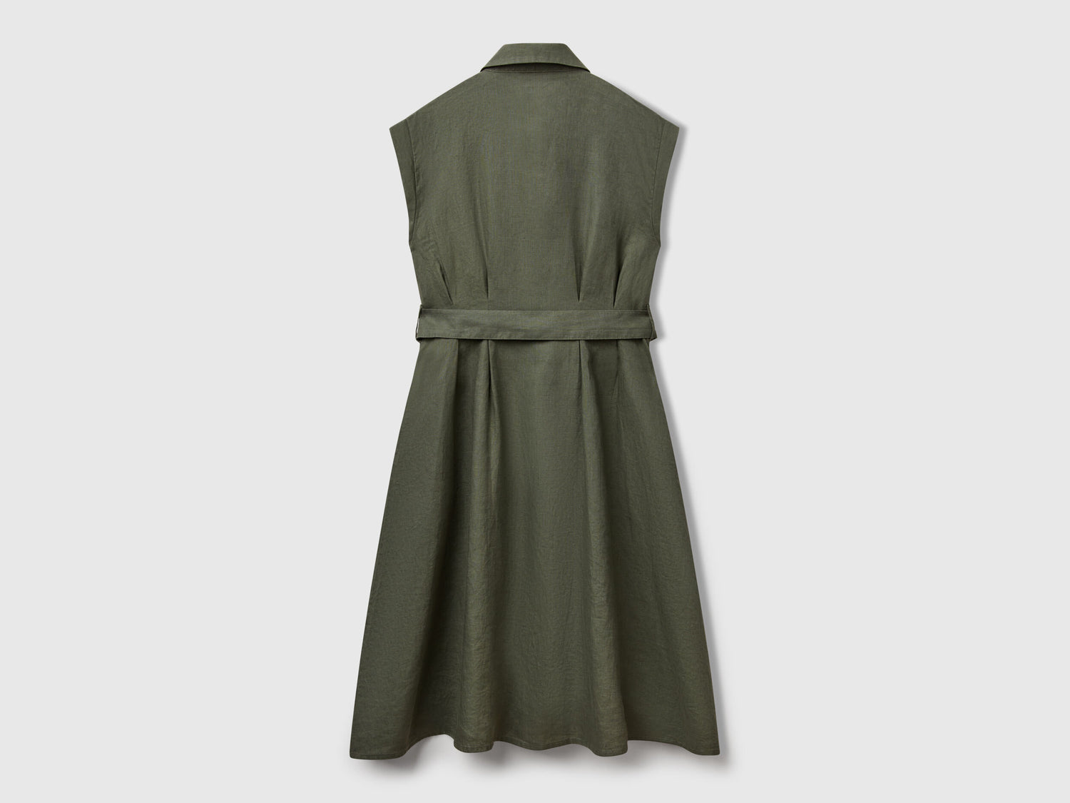 Benetton_Shirt Dress in Pure Linen_4AGHDV0B1_20W_06