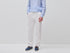 Benetton Creamy white Men Trousers in Pure Linen with Drawstring SKU: 4AGHUF00M_074 Image 01