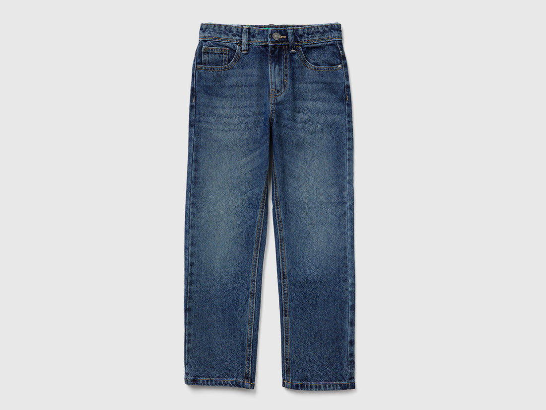 Benetton_Dark Blue_Straight Leg Jeans_4AW7CE021_901_01