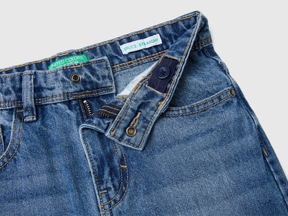 Benetton_Light Blue_Straight Leg Jeans_4AW7CE021_902_03