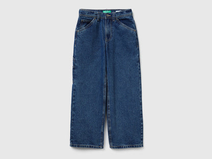 Benetton_Blue_Worker Style Jeans_4AW7CE03G_901_01