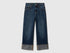 Benetton_Blue_Straight Jeans with Cuffs_4AW7CE049_901_01