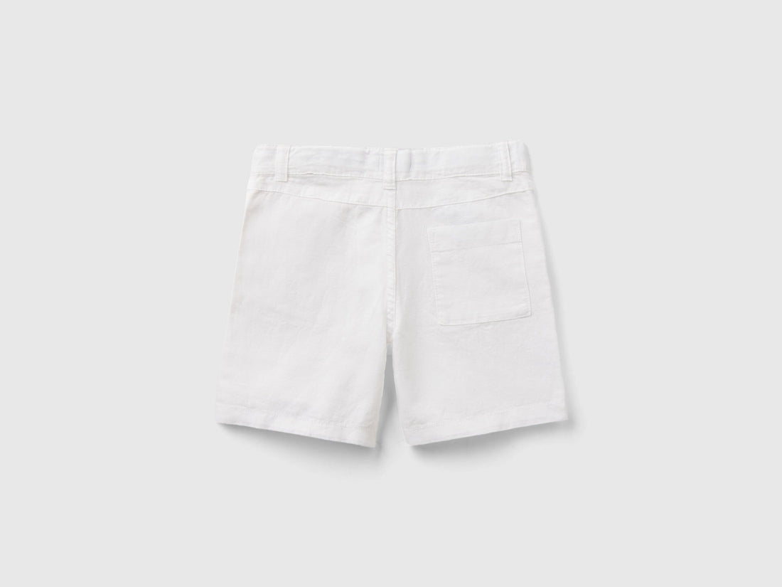 Shorts In Linen Blend_4Be7G901G_101_02