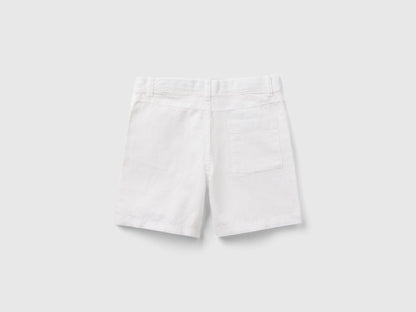 Shorts In Linen Blend_4Be7G901G_101_02