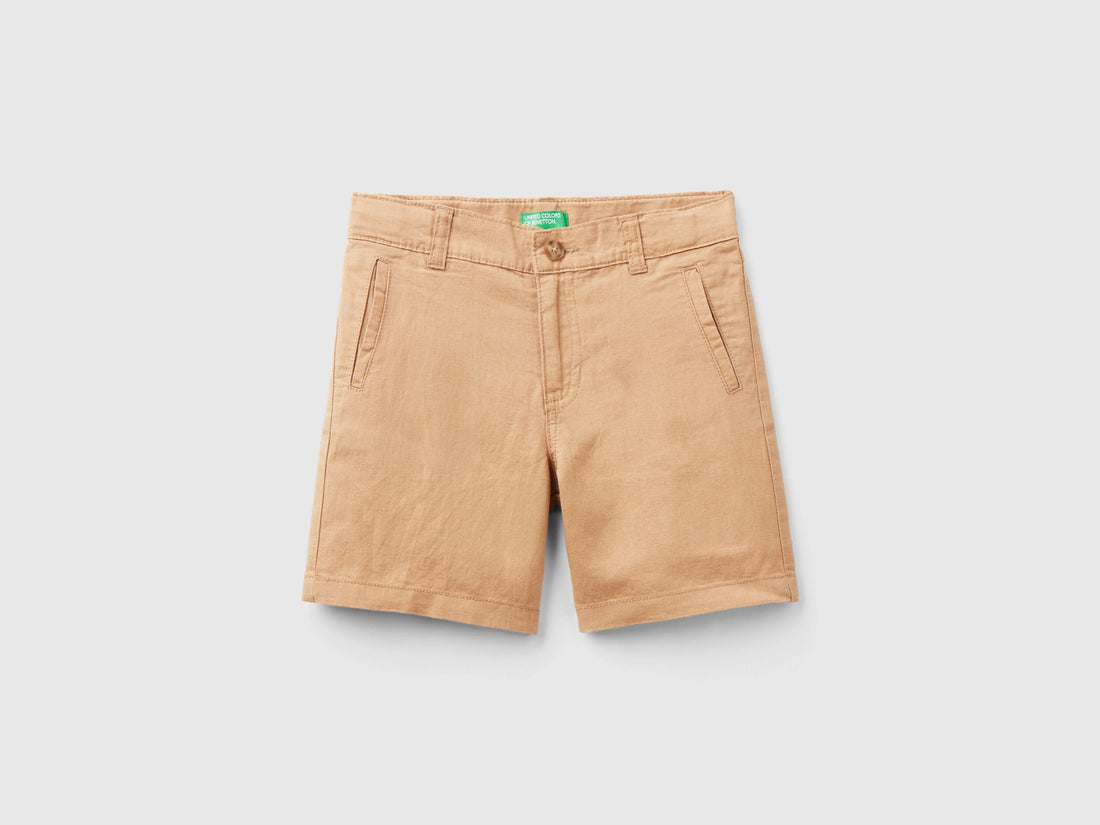 Shorts In Linen Blend_4Be7G901G_193_01