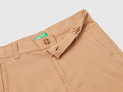 Shorts In Linen Blend_4Be7G901G_193_03