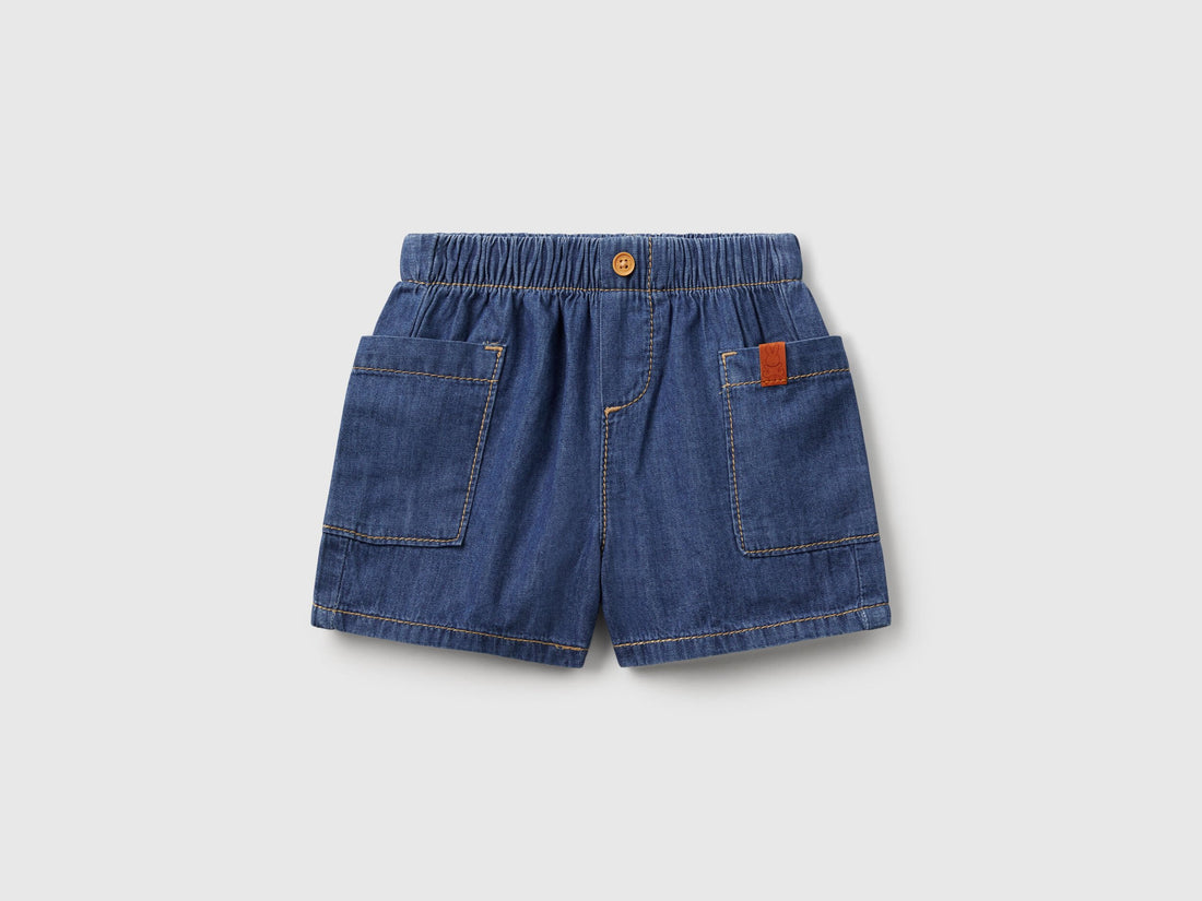 Benetton_Light Denim Shorts_4DHJA900W_901_01