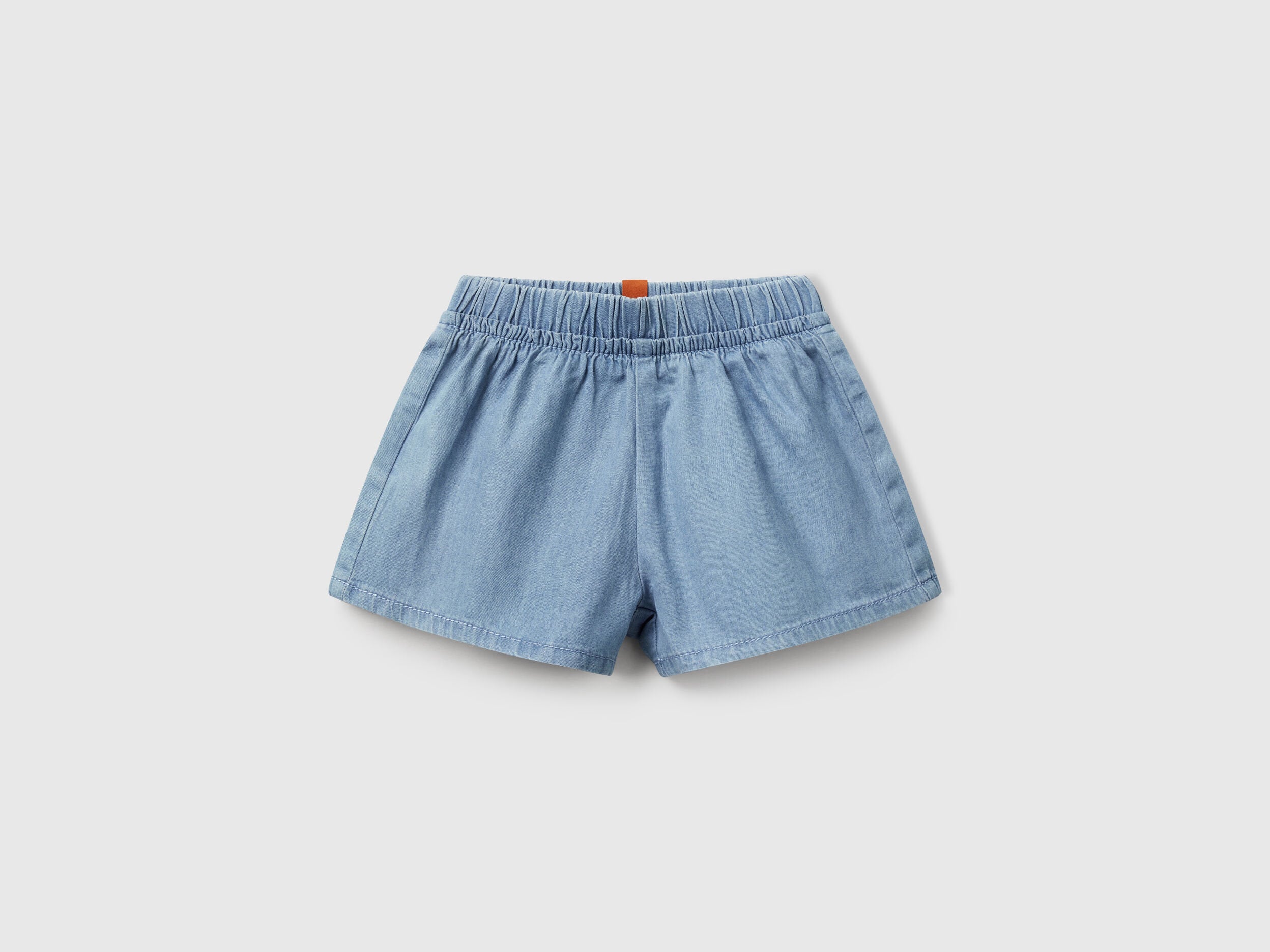 Benetton_Chambray Culottes_4DHJA900X_902_01