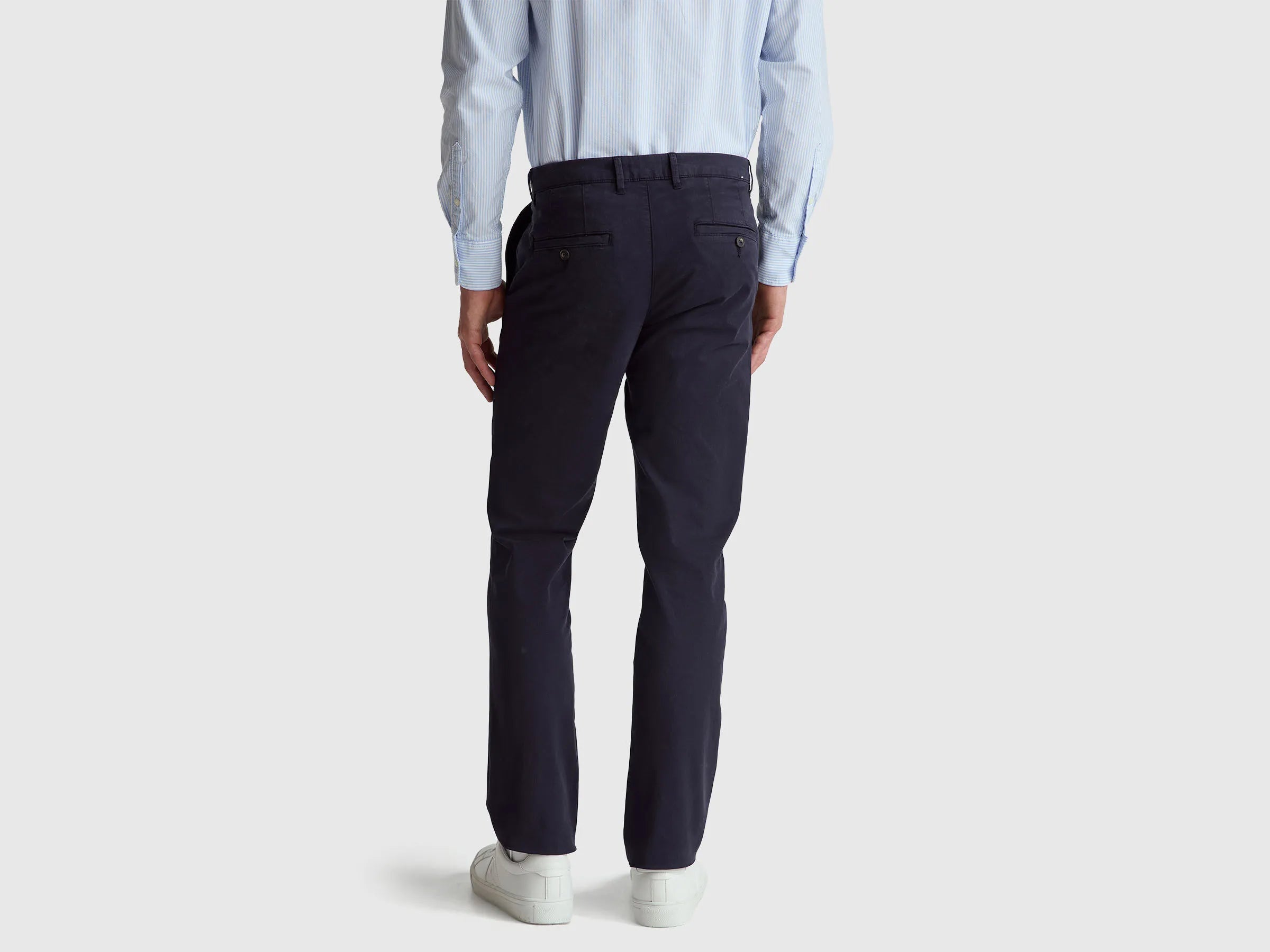 Benetton_Dark Blue_Dark Blue Slim Fit Chinos_4DKH55I18_016_03