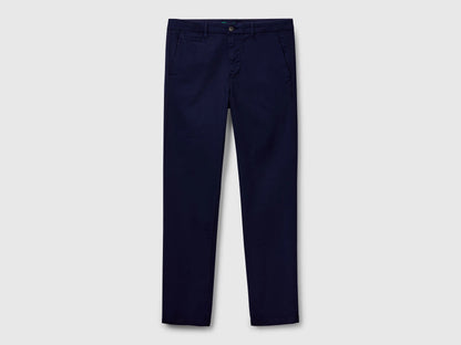 Benetton_Dark Blue_Dark Blue Slim Fit Chinos_4DKH55I18_016_05