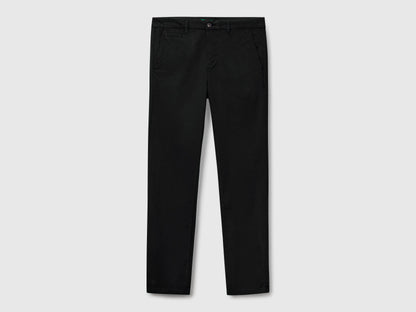 Benetton_Black_Black Slim Fit Chino_4DKH55I18_100_04