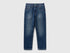 Benetton Blue Boys Straight Leg Jeans SKU: 4DW2CE021_901 Image 01
