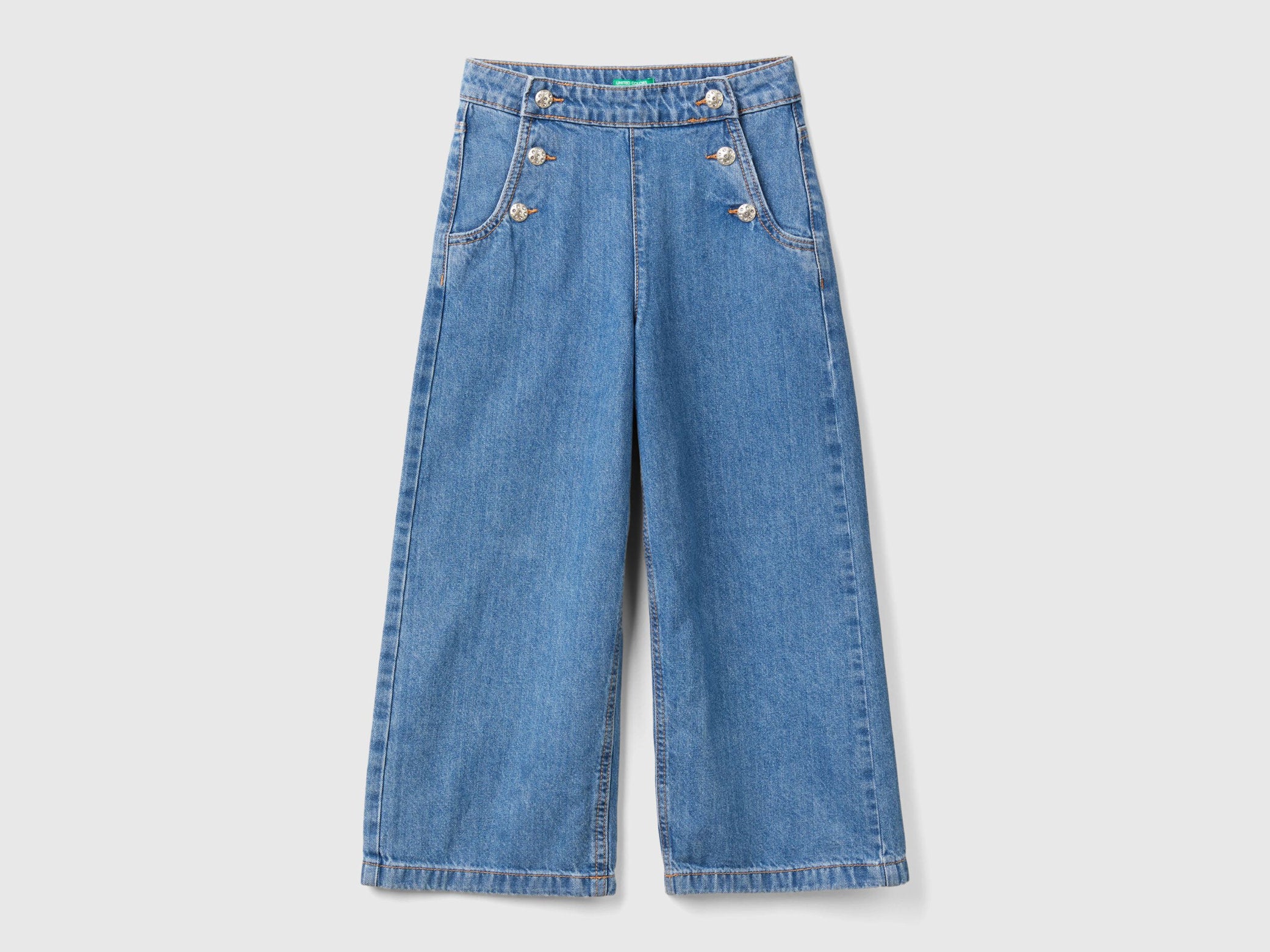 Jeans with Jewel Effect Applique_4DW2CE03L_901_01