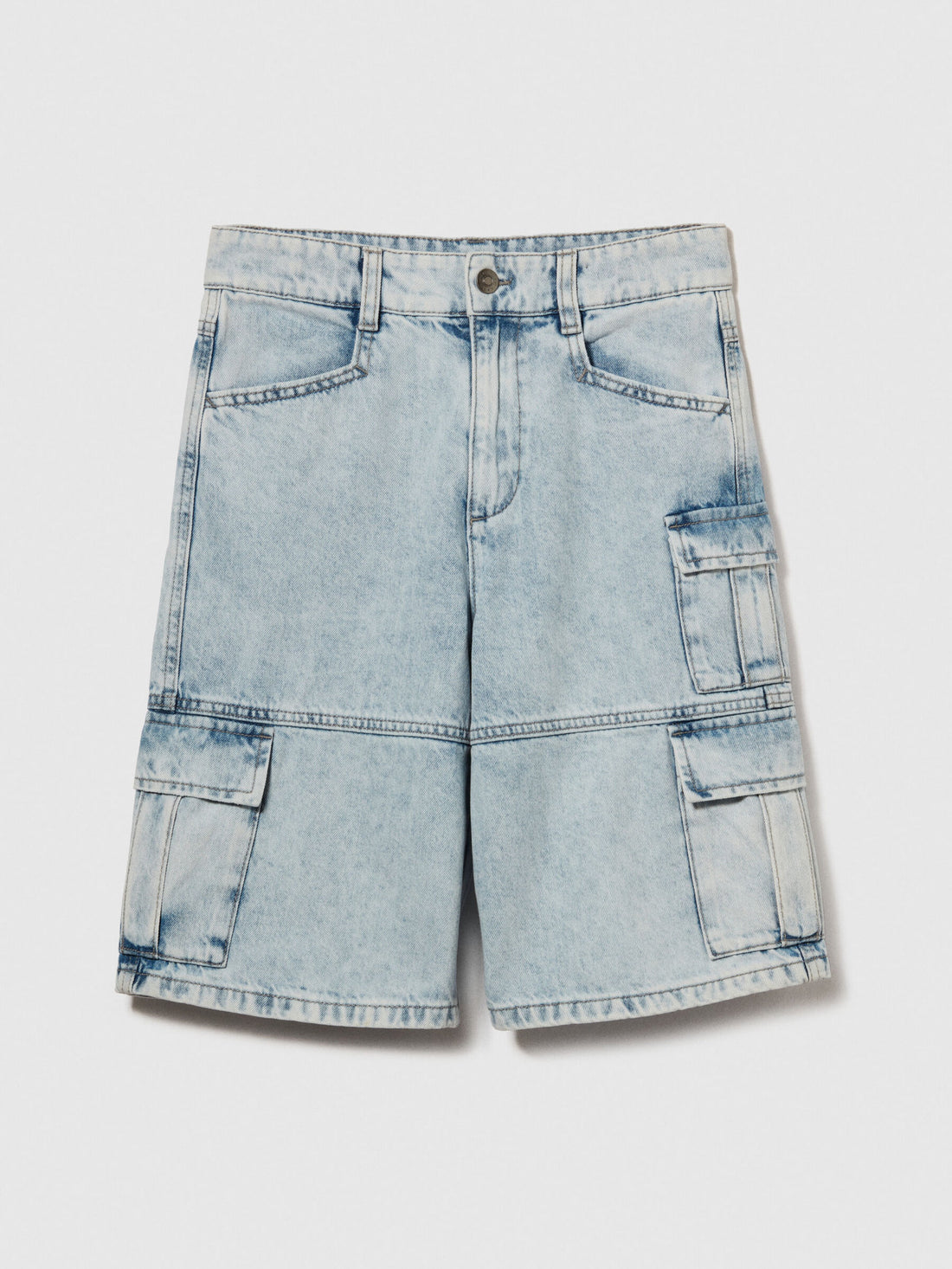 Denim Bermudas With Pockets_4Dw2Y900T_901_01