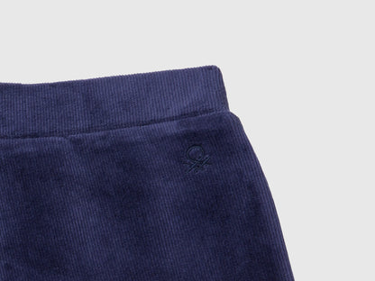 Benetton_Dark Blue_Wide Chenille Trousers_4DZBCF02Q_252_03