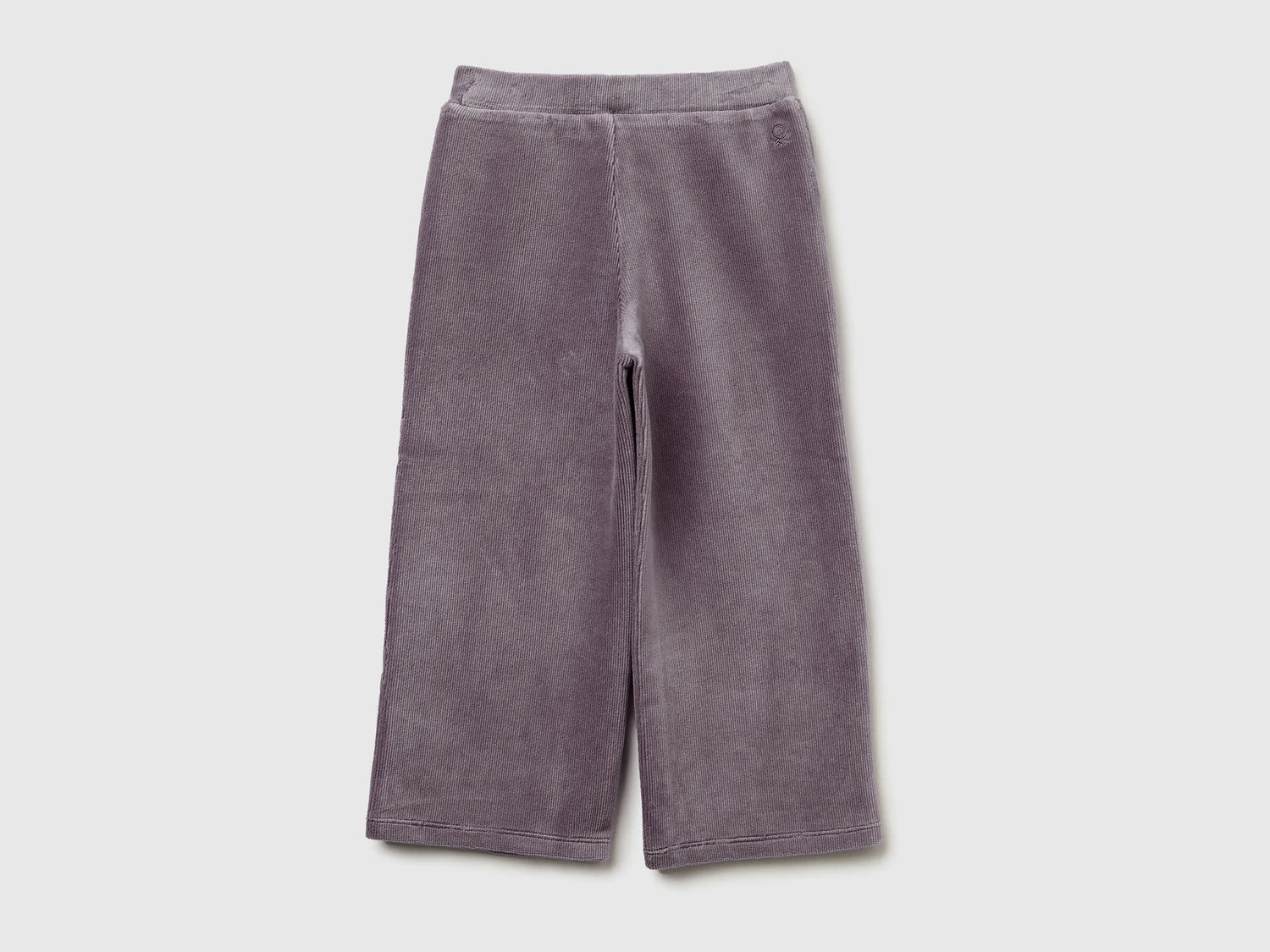 Benetton_Dark Gray_Wide Chenille Trousers_4DZBGF01E_00A_02