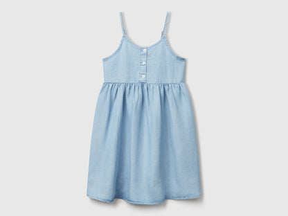 Benetton_Chambray Dress_4FFKCV03J_901_01