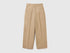 Benetton Camel Women Balloon Leg Pants SKU: 4FRXDF0B0_21R Image 01
