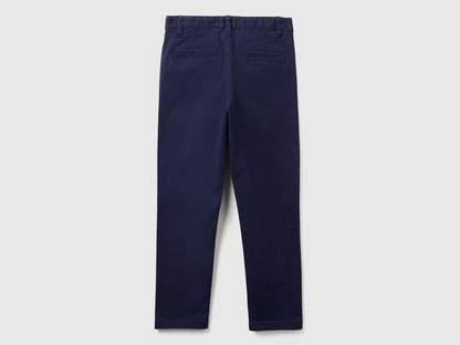 Benetton_Dark Blue_Slim Fit Chinos in Stretch Cotton_4HM6CF04X_252_02