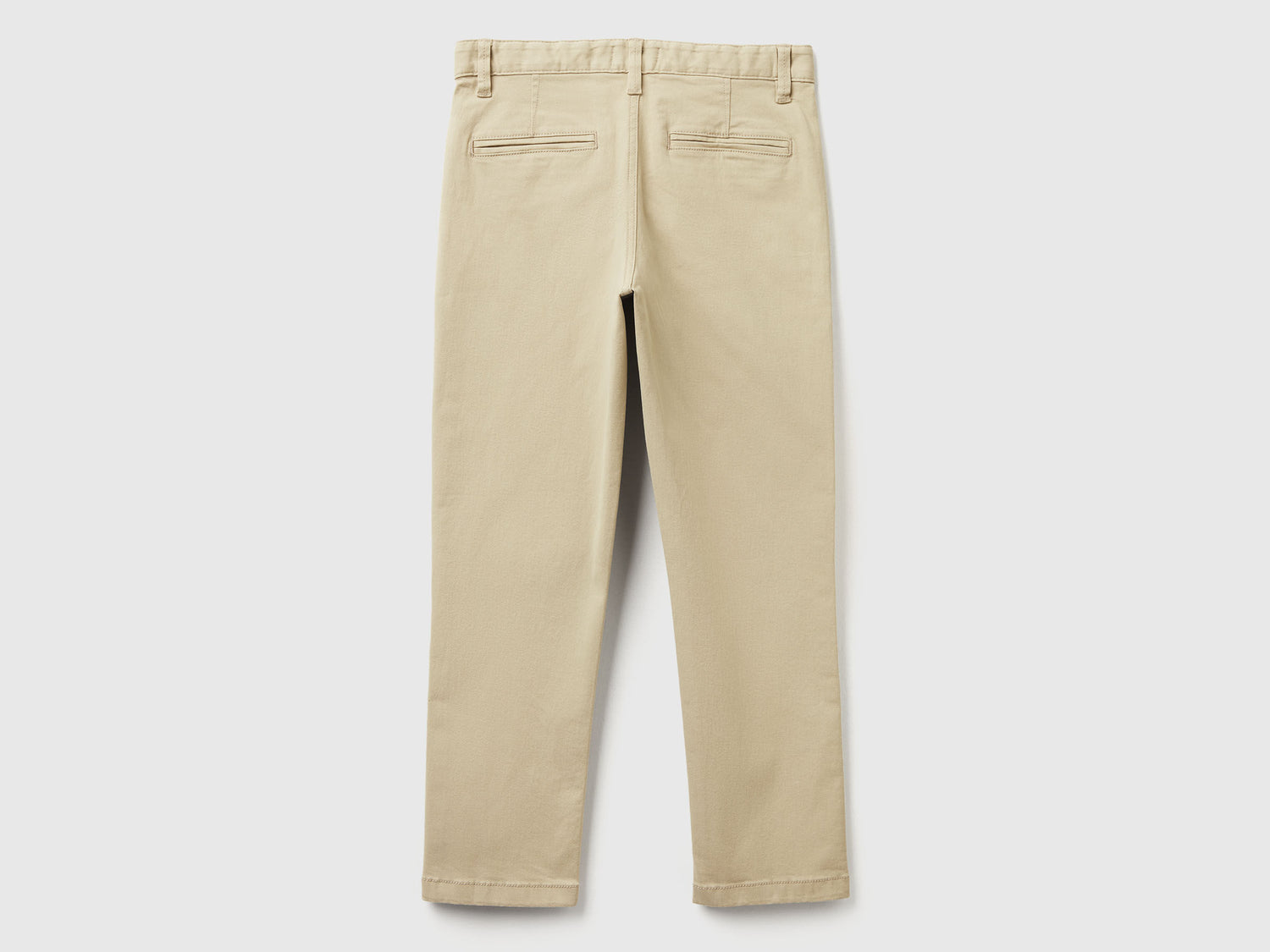 Benetton_Beige_Slim Fit Chinos in Stretch Cotton_4HM6CF04X_39A_02