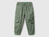 Benetton_Military Green_Cargo Trousers with Drawstring_4HM6GF01Z_075_01