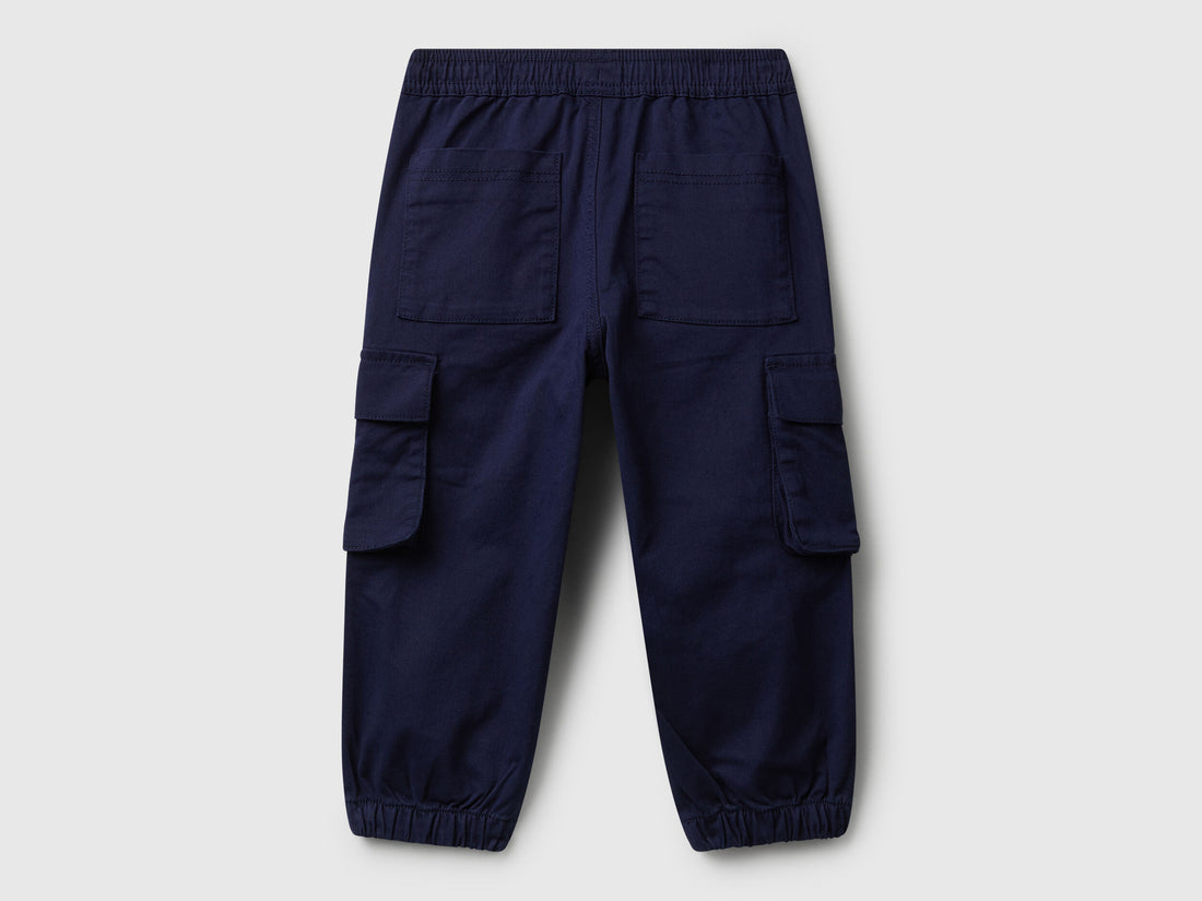 Benetton_Dark Blue_Cargo Trousers with Drawstring_4HM6GF01Z_252_02