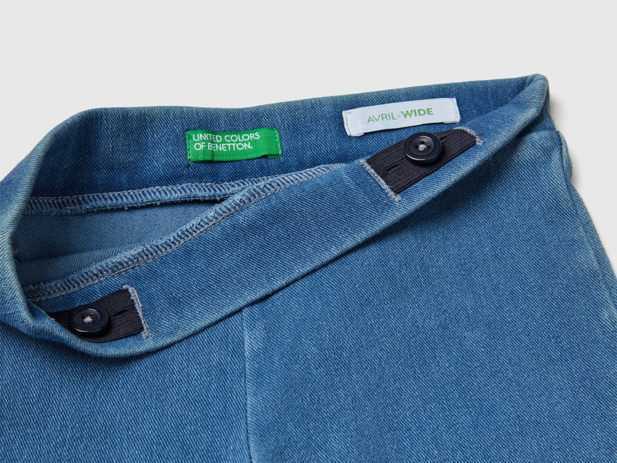 Benetton_Light Blue_Super Stretch Jean Joggers_4I42GE02S_902_03