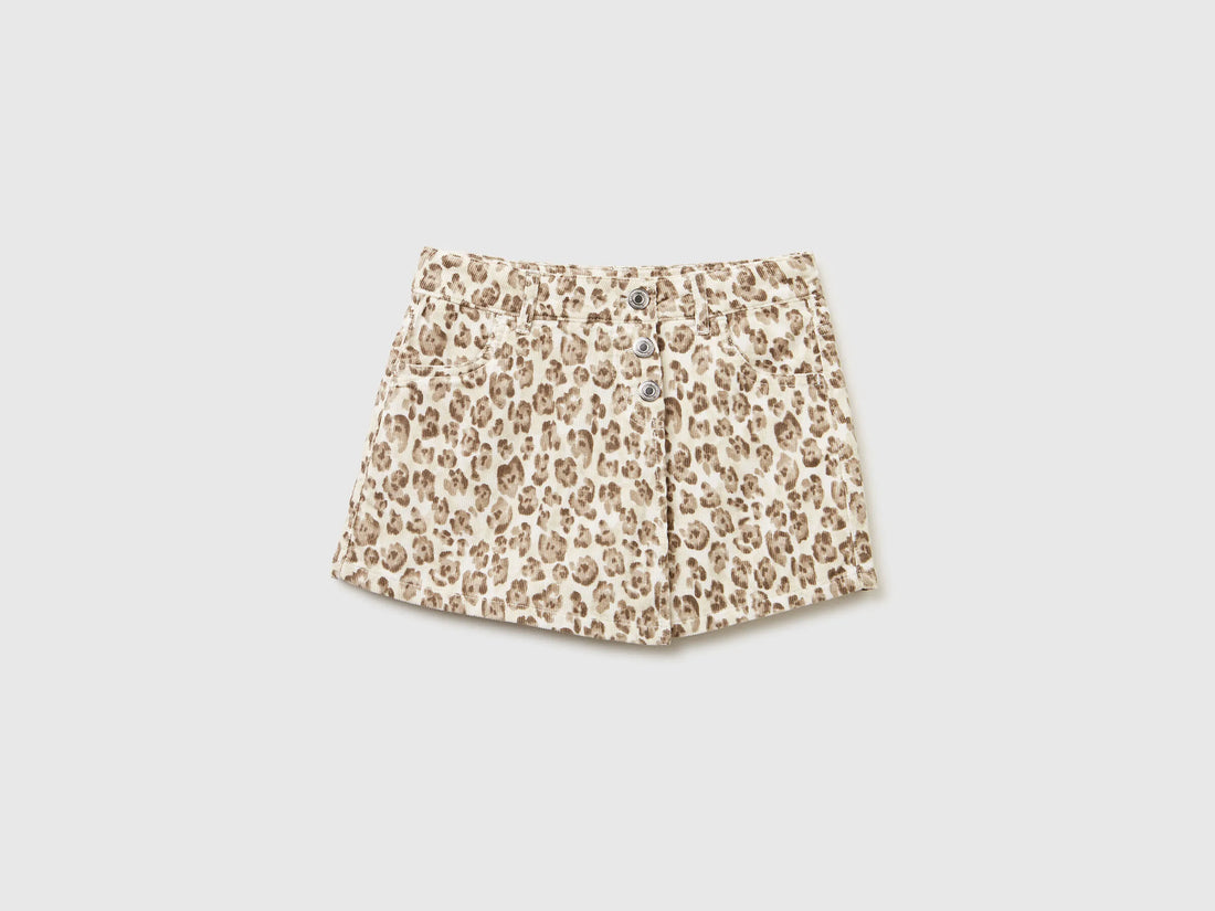 Benetton_Brown_Animal Print Mini Skirt_4JBTC904D_69U_01