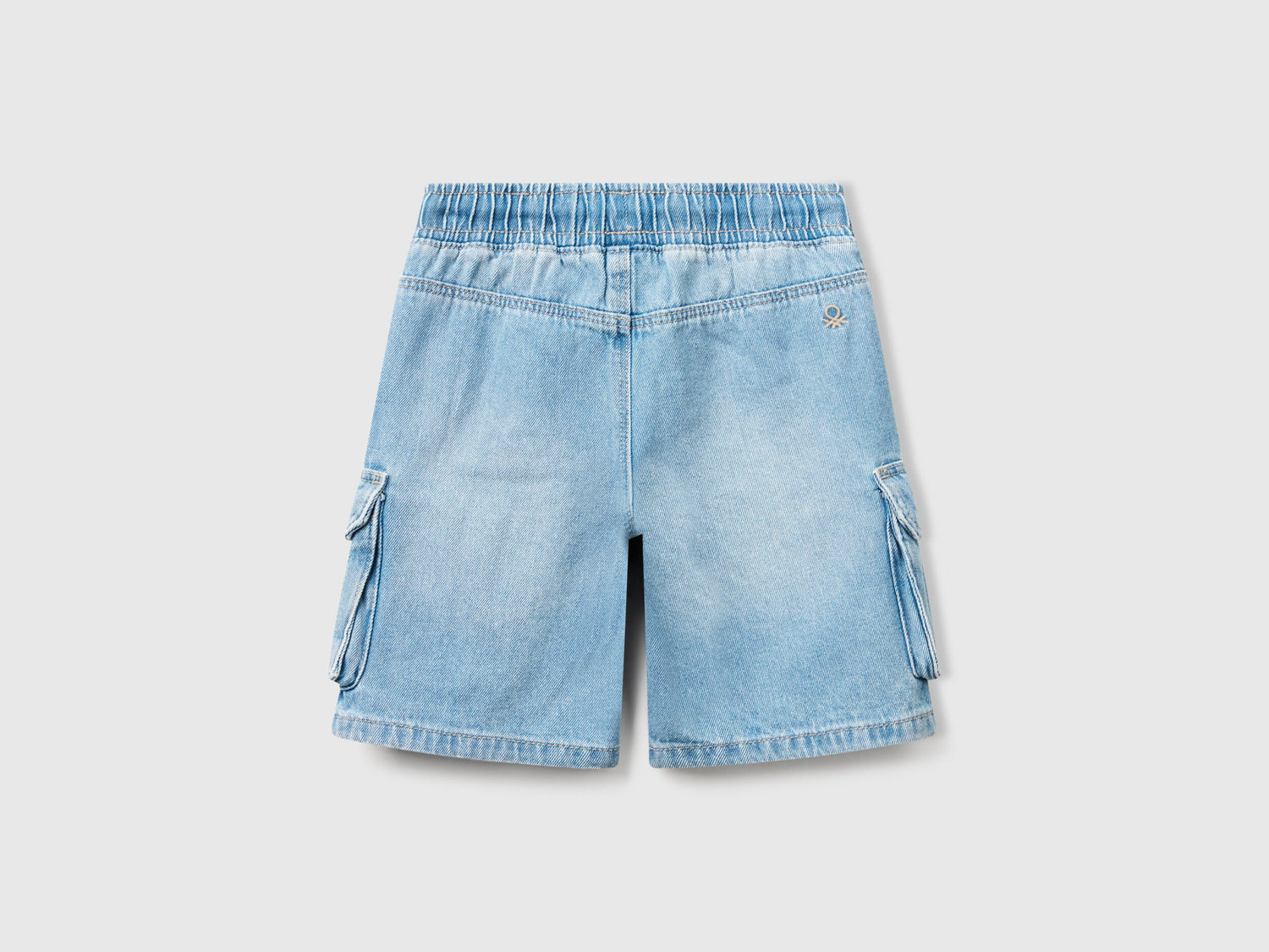 Benetton_Cargo Bermudas with Drawstring_4KEHG902Q_902_02