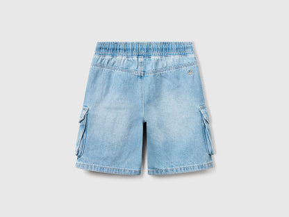Benetton_Cargo Bermudas with Drawstring_4KEHG902Q_902_02