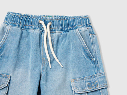 Benetton_Cargo Bermudas with Drawstring_4KEHG902Q_902_03