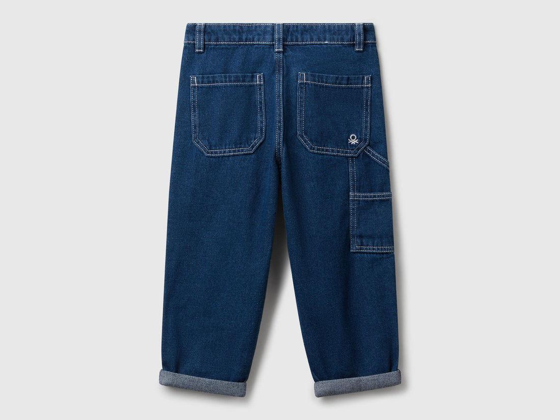 Benetton_Dark Blue_Balloon Fit Jeans_4KEHGF02L_901_02