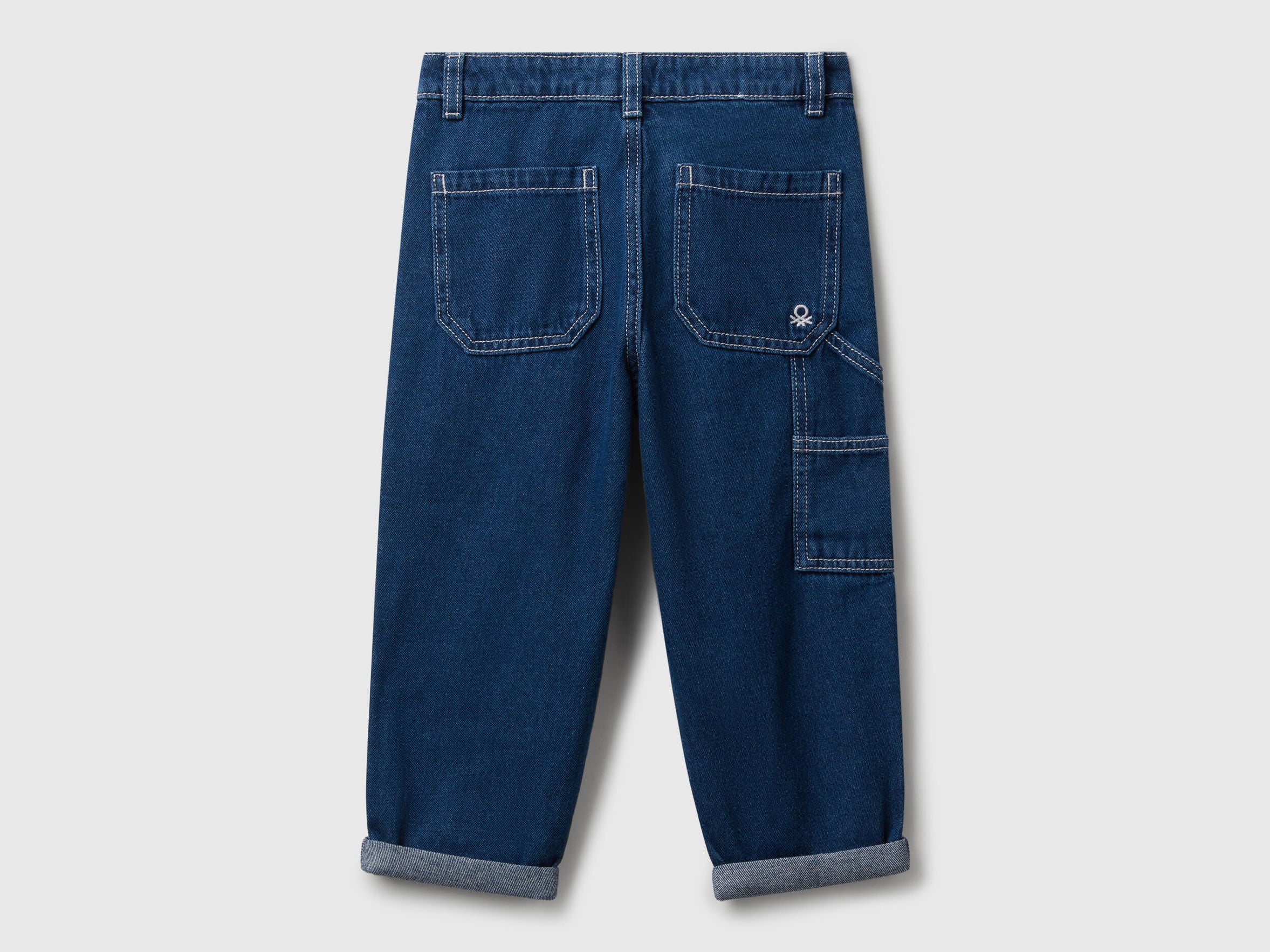 Benetton_Dark Blue_Balloon Fit Jeans_4KEHGF02L_901_02