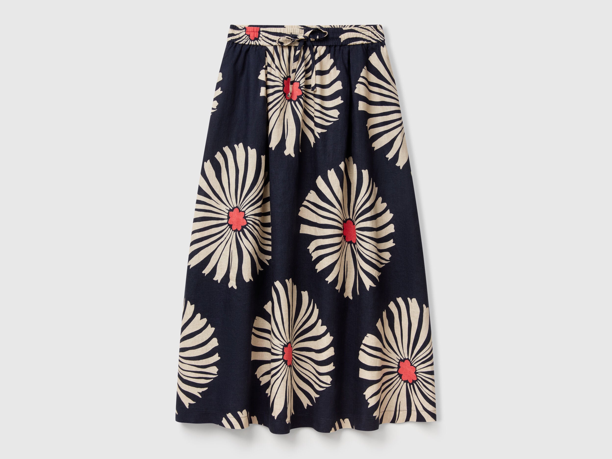Benetton_Midi Skirt with Floral Print_4KPRD004T_70A_04