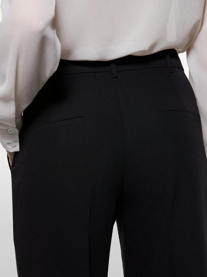 Sisley Black Women Palazzo Trousers SKU: 4KVXLF02I_100 Image 04